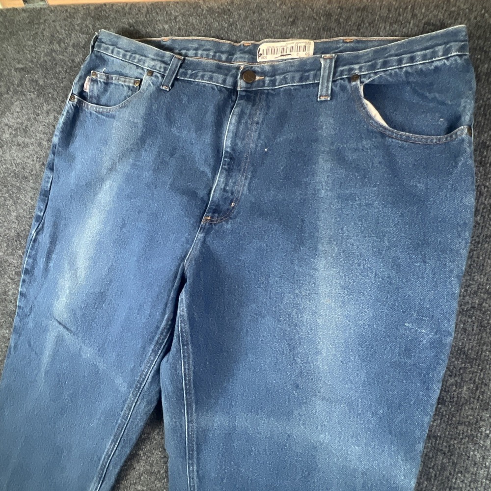 Carhartt Workwear Jeans‎ Mens 44x28 (44x27 ) Blue Denim Relaxed Fit Straight Leg